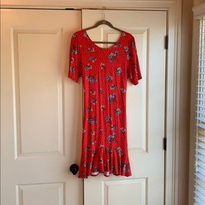 ASOS Red Dress, Size 10
